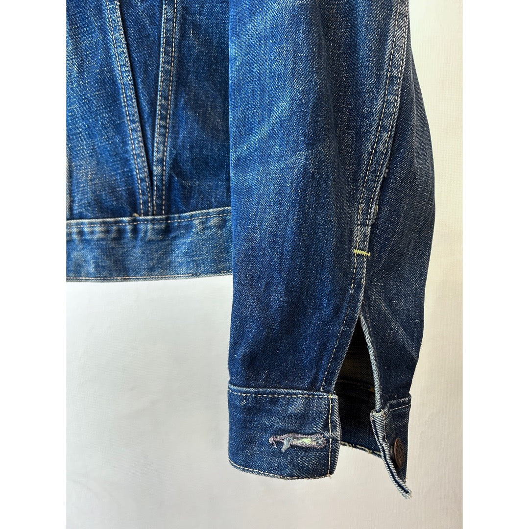 60s Vintage LEVI's 557 3rd Denim Jacket size 38 – Vinson House