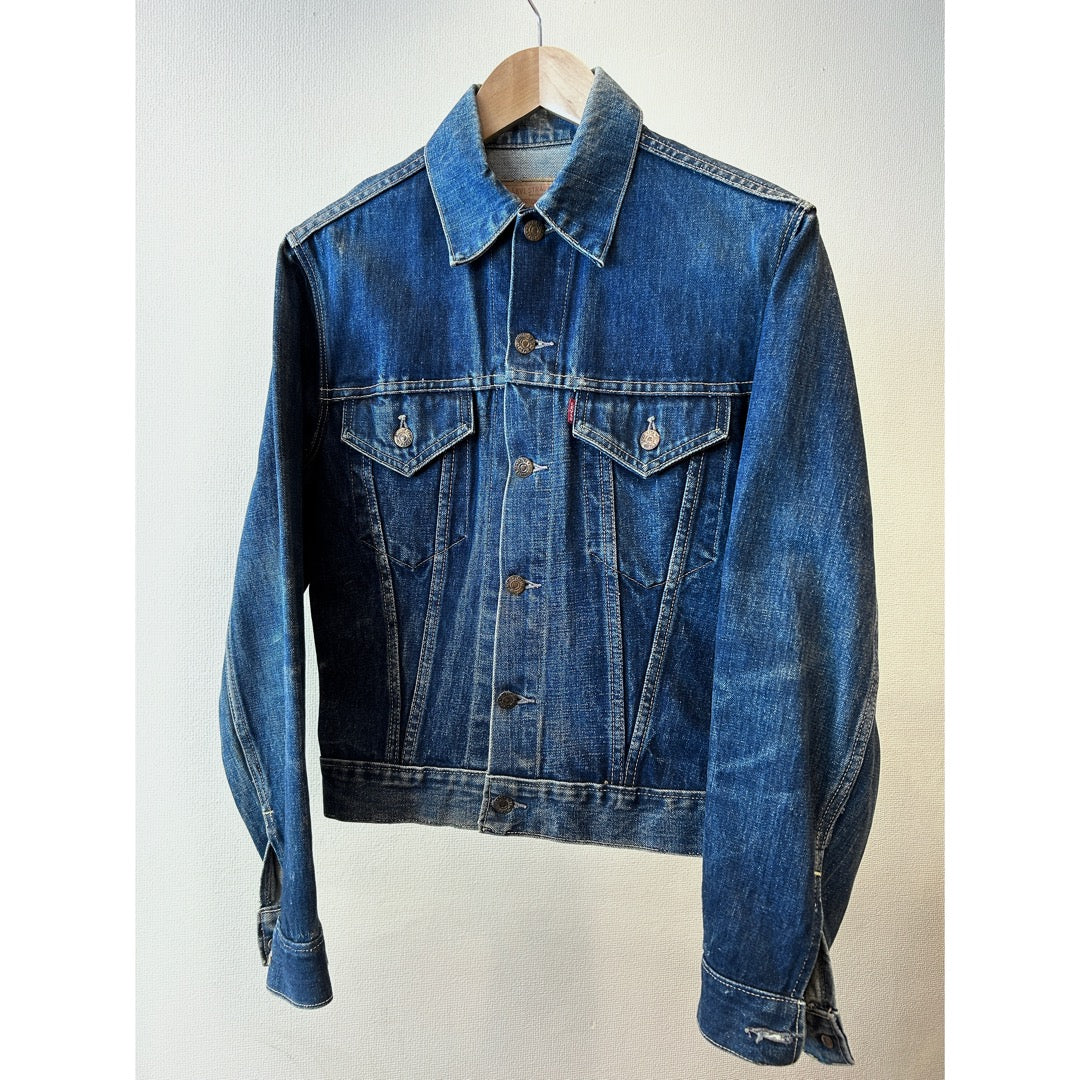 60s Vintage LEVI's 557 3rd Denim Jacket size 38 – Vinson House