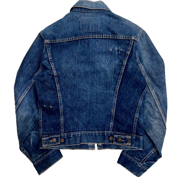 60s Vintage LEVI's 557 3rd Denim Jacket size 38