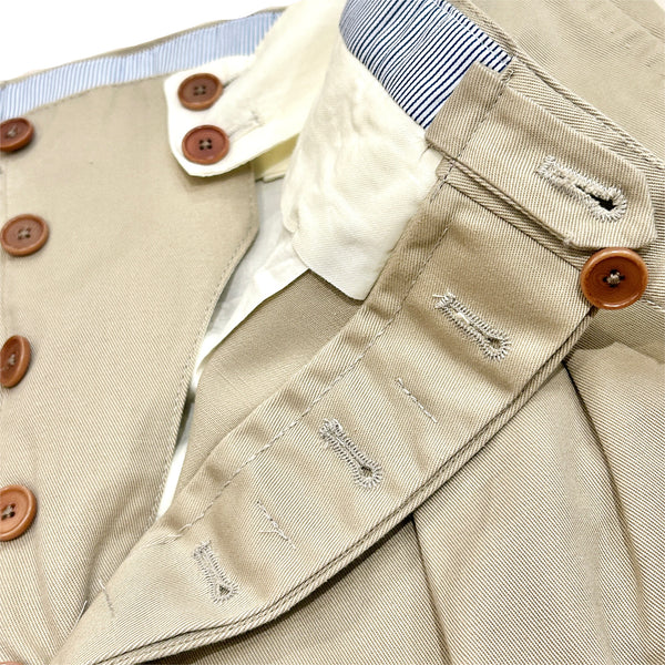 Errico Formicola "Cotton Chino Trousers" made in Italy
