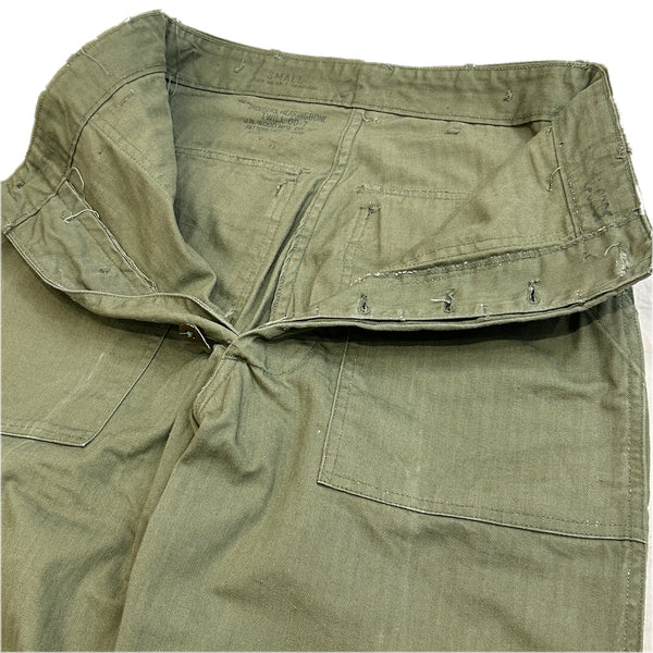 50s Vintage US Army M47 HBT Baker Pants