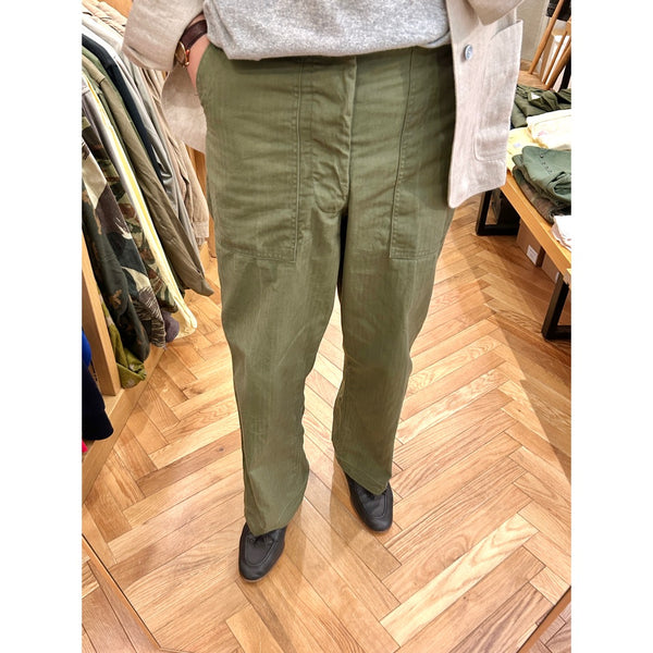 50s Vintage US Army M47 HBT Baker Pants