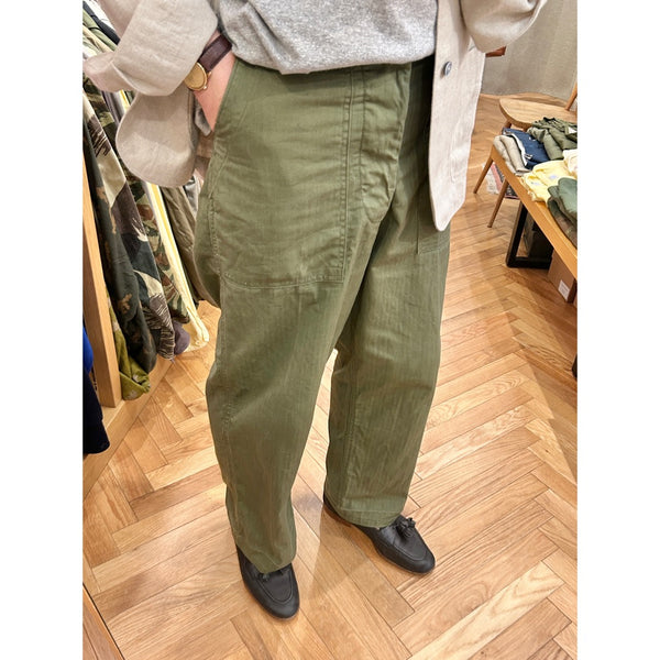50s Vintage US Army M47 HBT Baker Pants