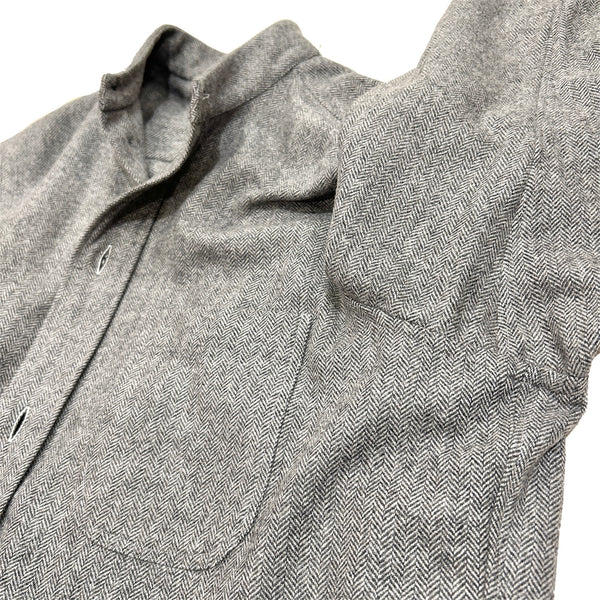 Errico Formicola "Stand Collar Shirt Jacket" made in Italy