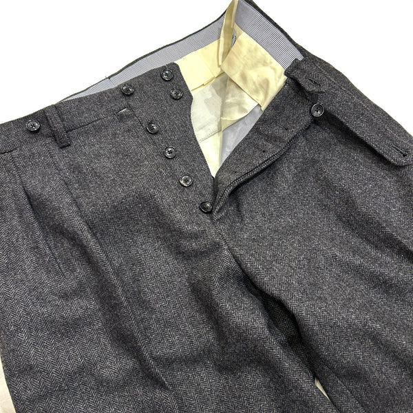 Errico Formicola "HBT Pleated Trousers" made in Italy