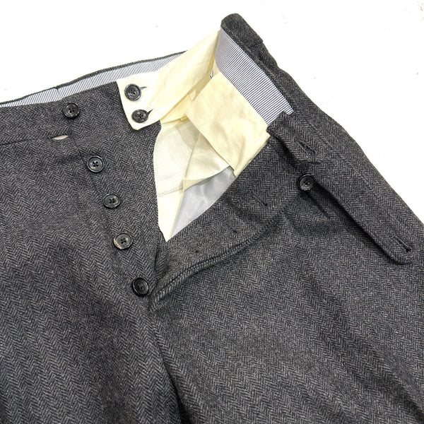 Errico Formicola "HBT Pleated Trousers" made in Italy
