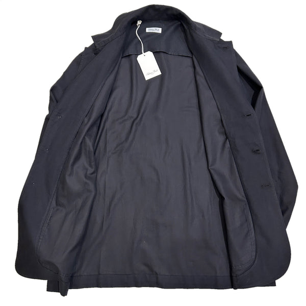 Salvatore Piccolo "Shirt Jacket" made in Italy <Black Cotton light Flannel>