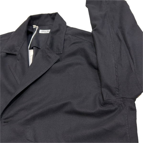 Salvatore Piccolo "Shirt Jacket" made in Italy <Black Cotton light Flannel>