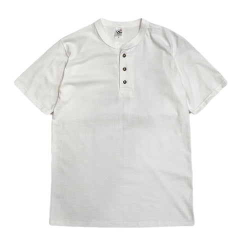 CalCru Henry Neck Short Sleeve T-Shirt Made in USA