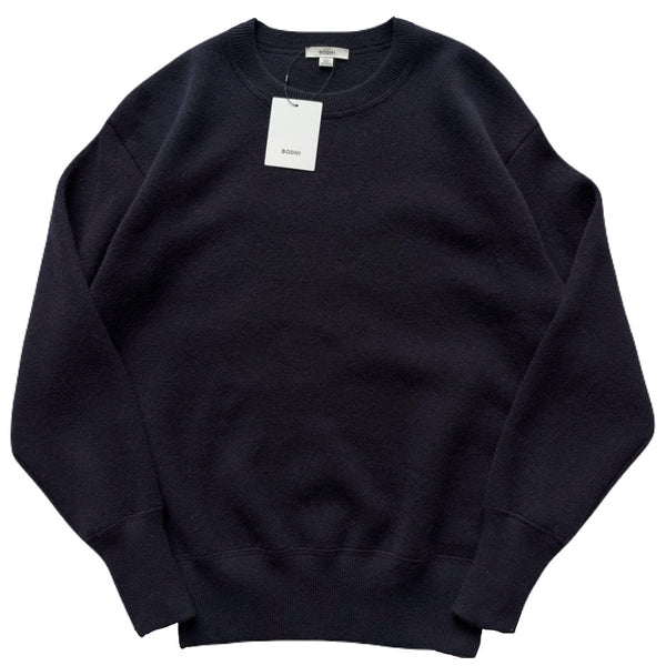 Bodhi "Heavyweight"  Cashmere Knitting Sweat Crew
