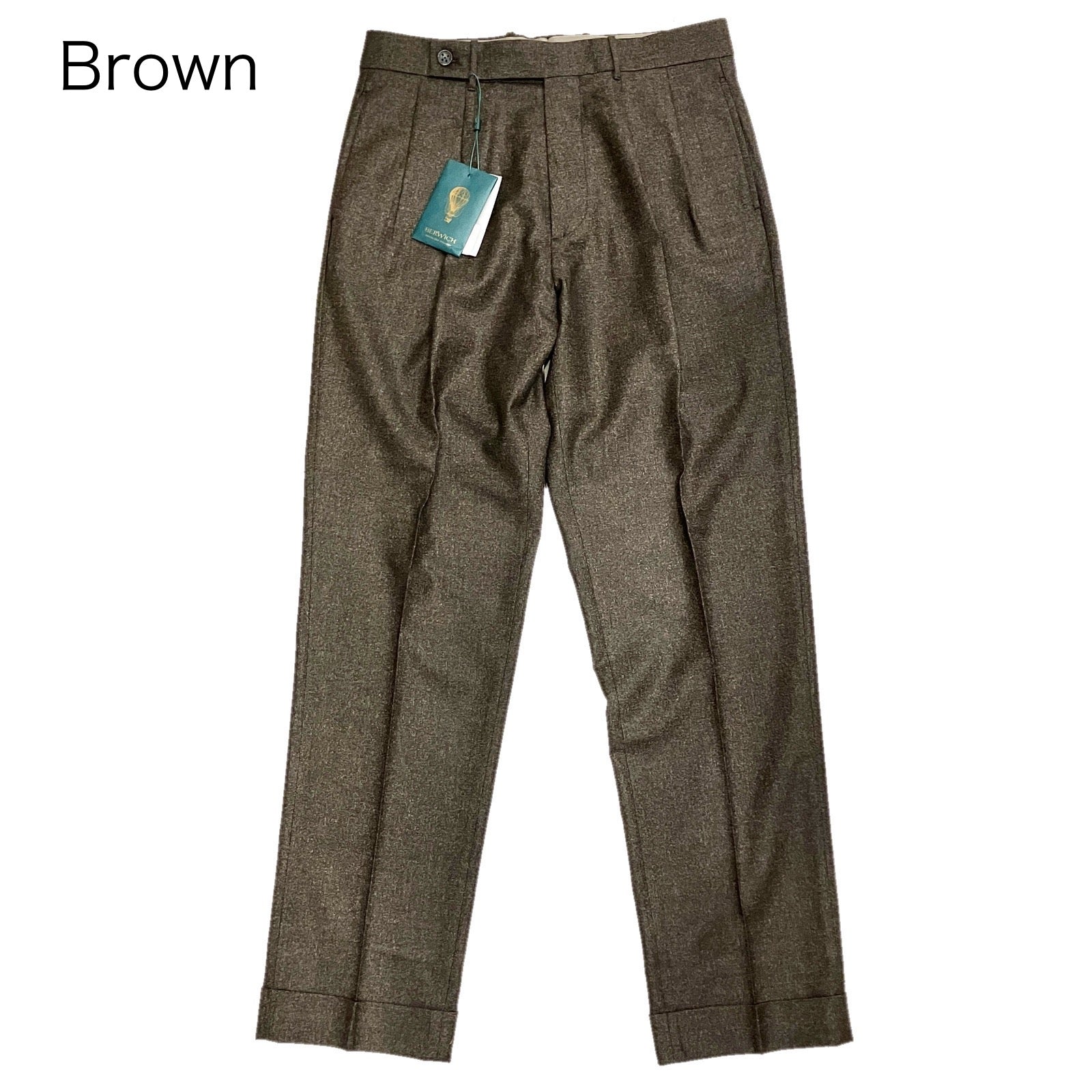 BERWICH ARDBEG ウールトロピカル スラックス Berwich