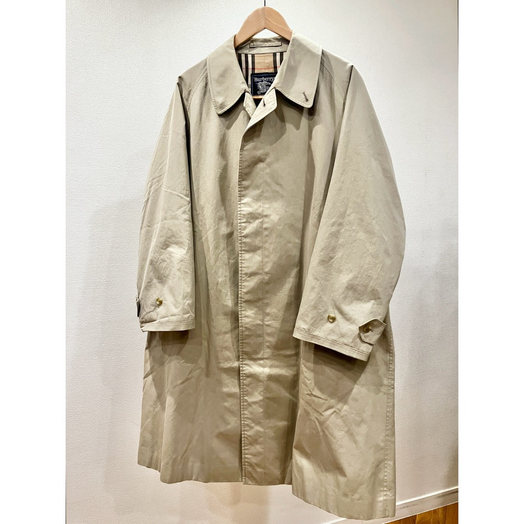 80-90s Vintage Burberry x Hans-Alfred Terner Balmacaan Coat