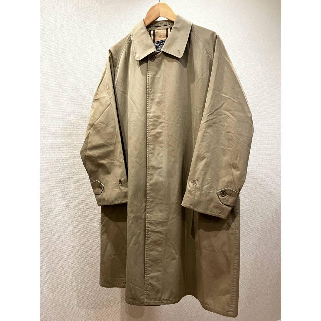 70s Vintage Burberry Balmacaan Coat 1 piece raglan sleeve – Vinson