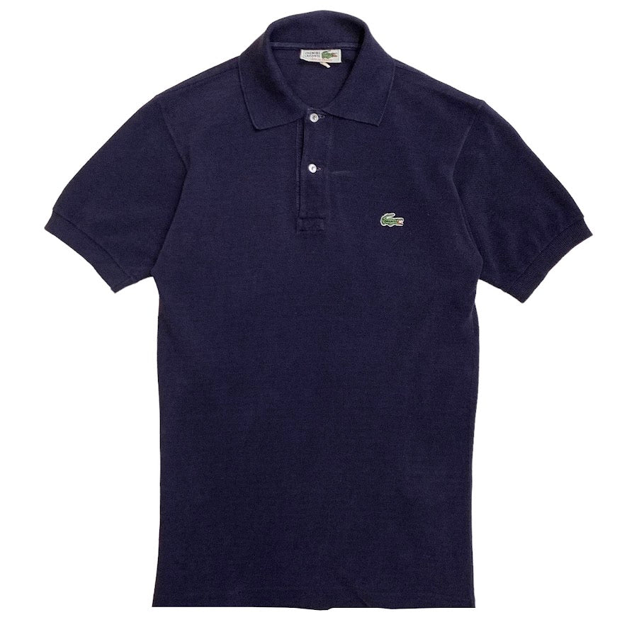 60's Vintage Lacoste Polo Shirt "Navy" Made in France