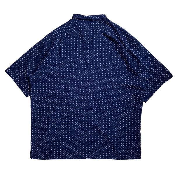 Old Ralph Lauren "CLAYTON" 100% Rayon Short Sleeve Open Collar Shirts