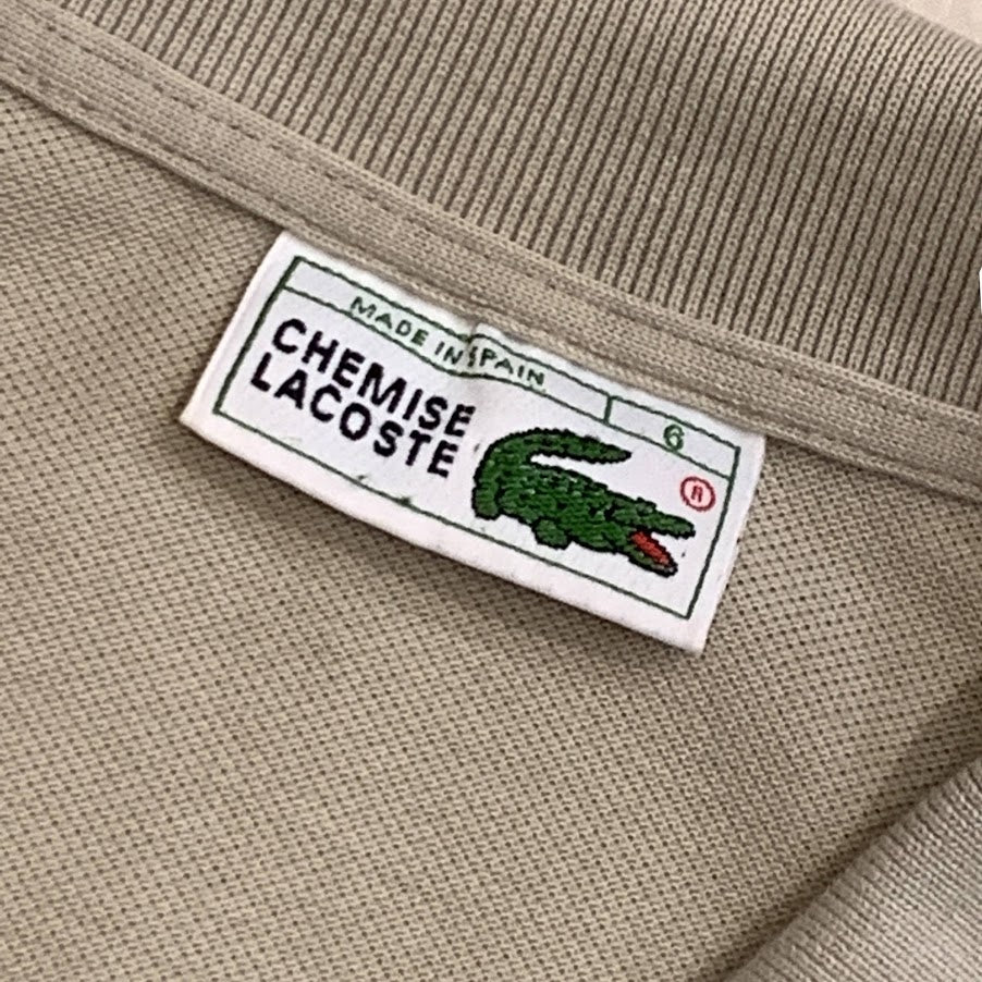 80's Vintage Lacoste 