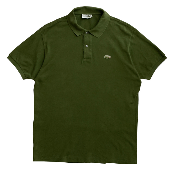 80's Vintage Lacoste Polo Shirt "Olive" Made in France