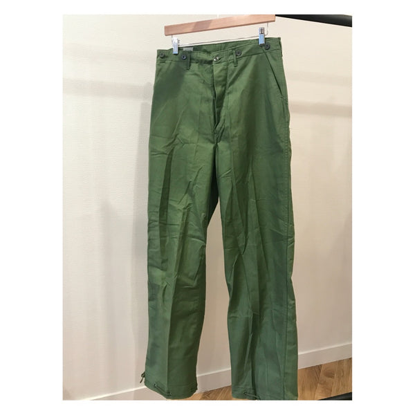 60's Vintage Dead Stock Swedish Army Pants