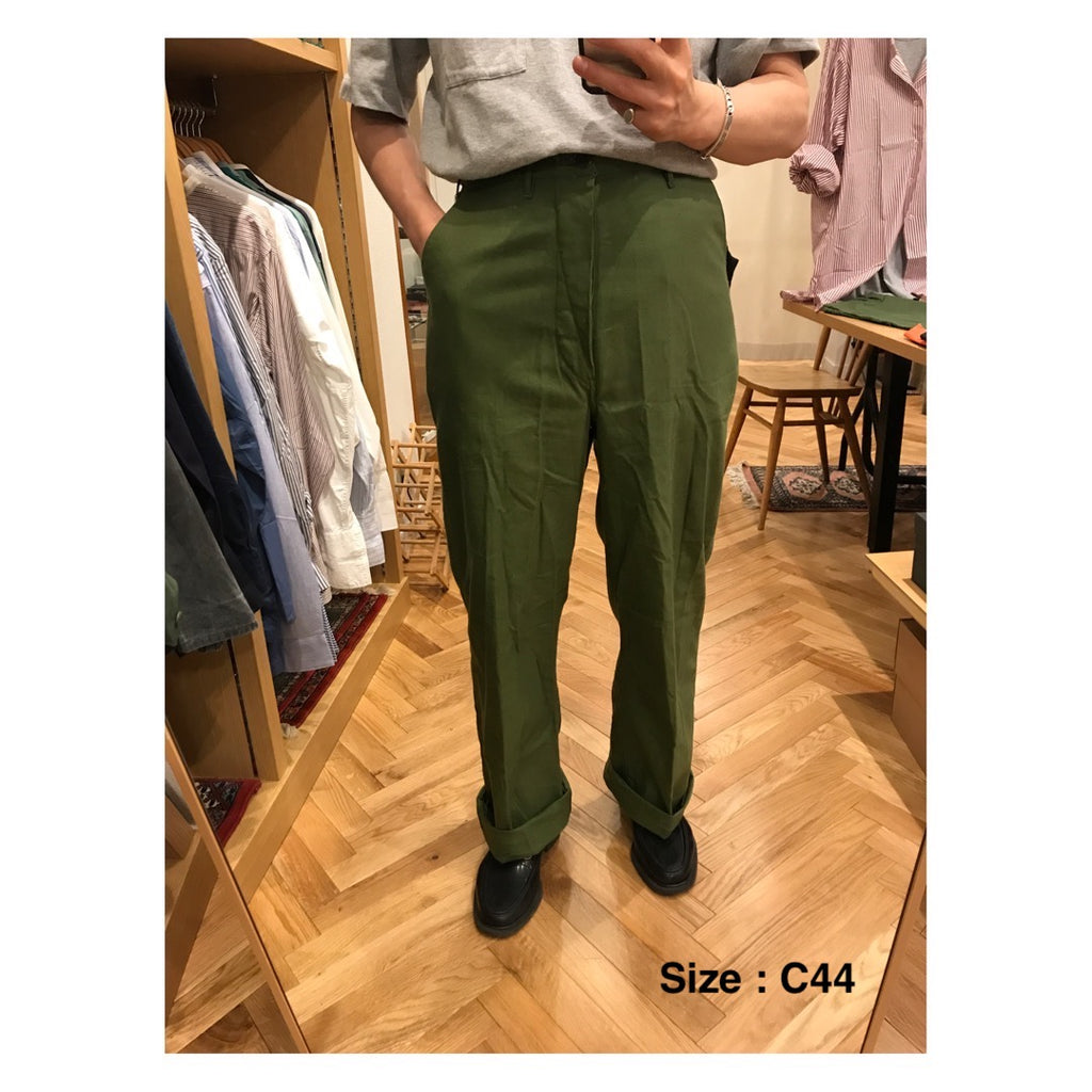 1960s Dead Stock US Military Pant Size L | www.norkhil.com