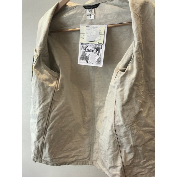 Le Laboureur Cotton×Linen Jacket Made in France