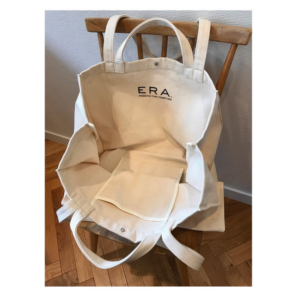 ERA. made in JAPAN Back Logo Big Tote Bag