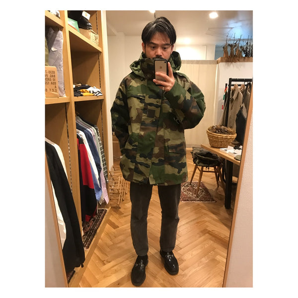 00's Dead Stock French Army Goretex Parka without Front Pocket