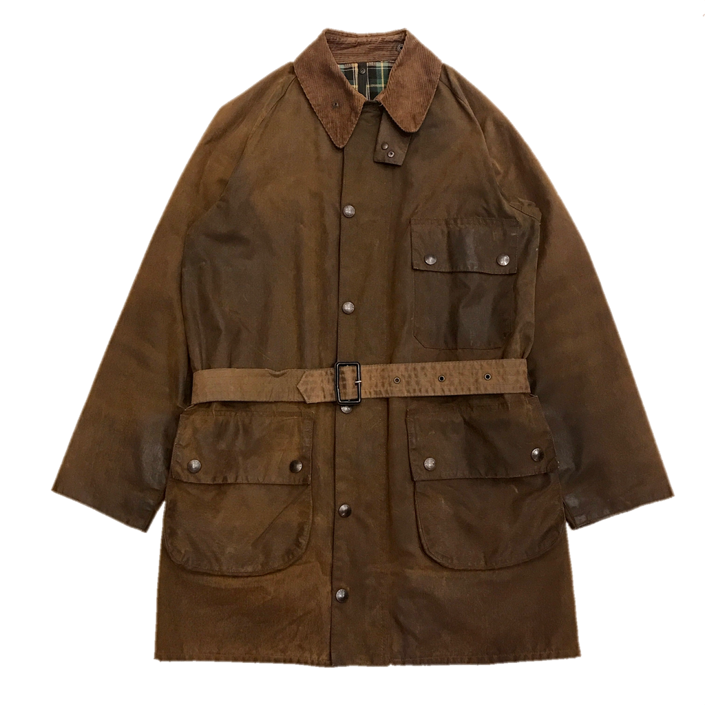 【極美品】Barbour SOLWAY ZIPPER SL ウール ブラウン 2 Crest Vintage Barbour Solway Zipper – Vinson House