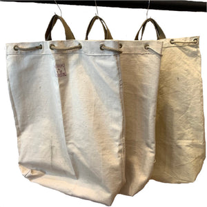 50's Vintage Dead Stock British Army Kit Bag "Remake" Tote Bag / 1