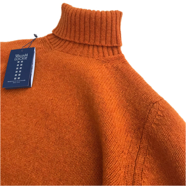 William Lockie Roll Nack Sweater Made in Scotland