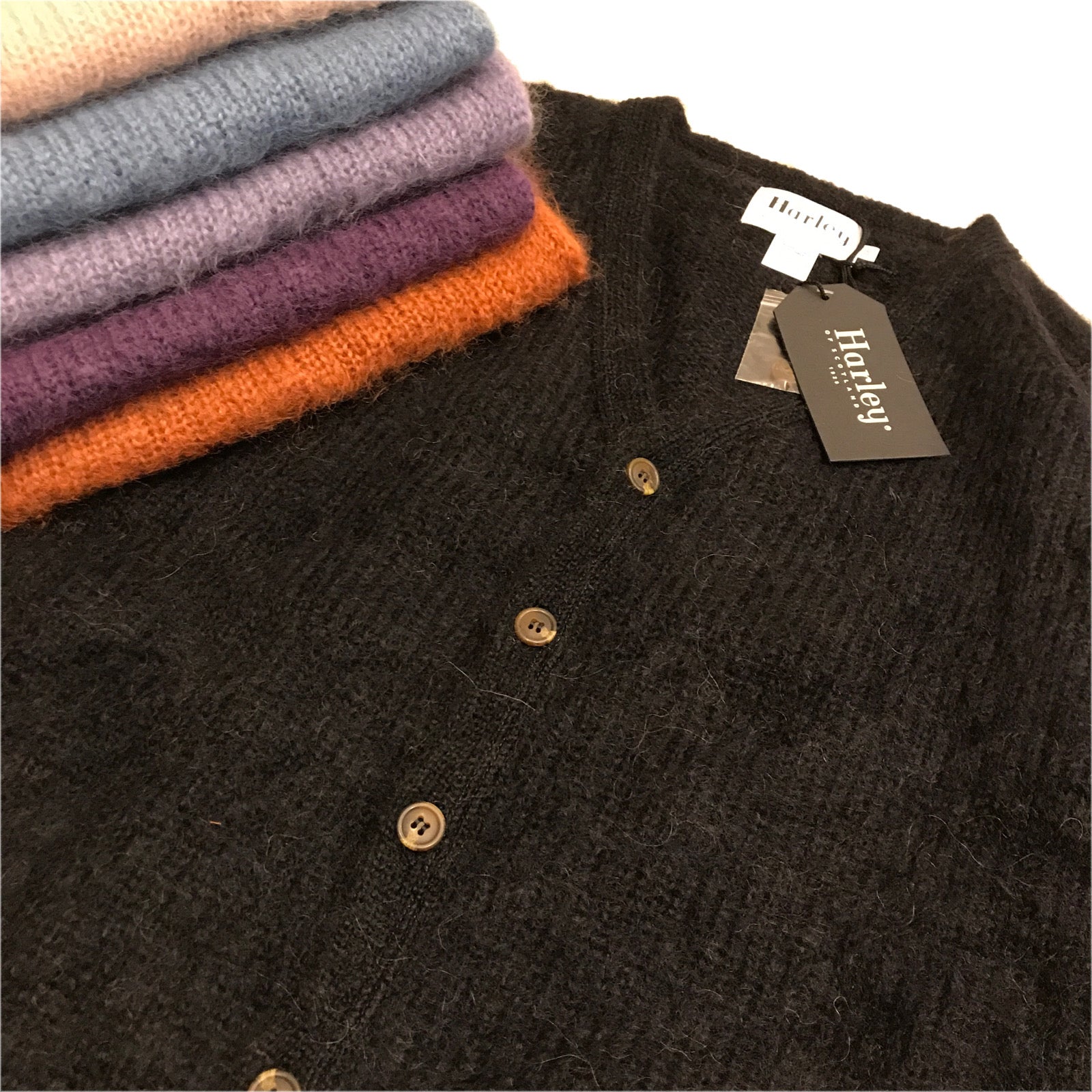 Harley of Scotland Mohair Cardigan – Vinson House