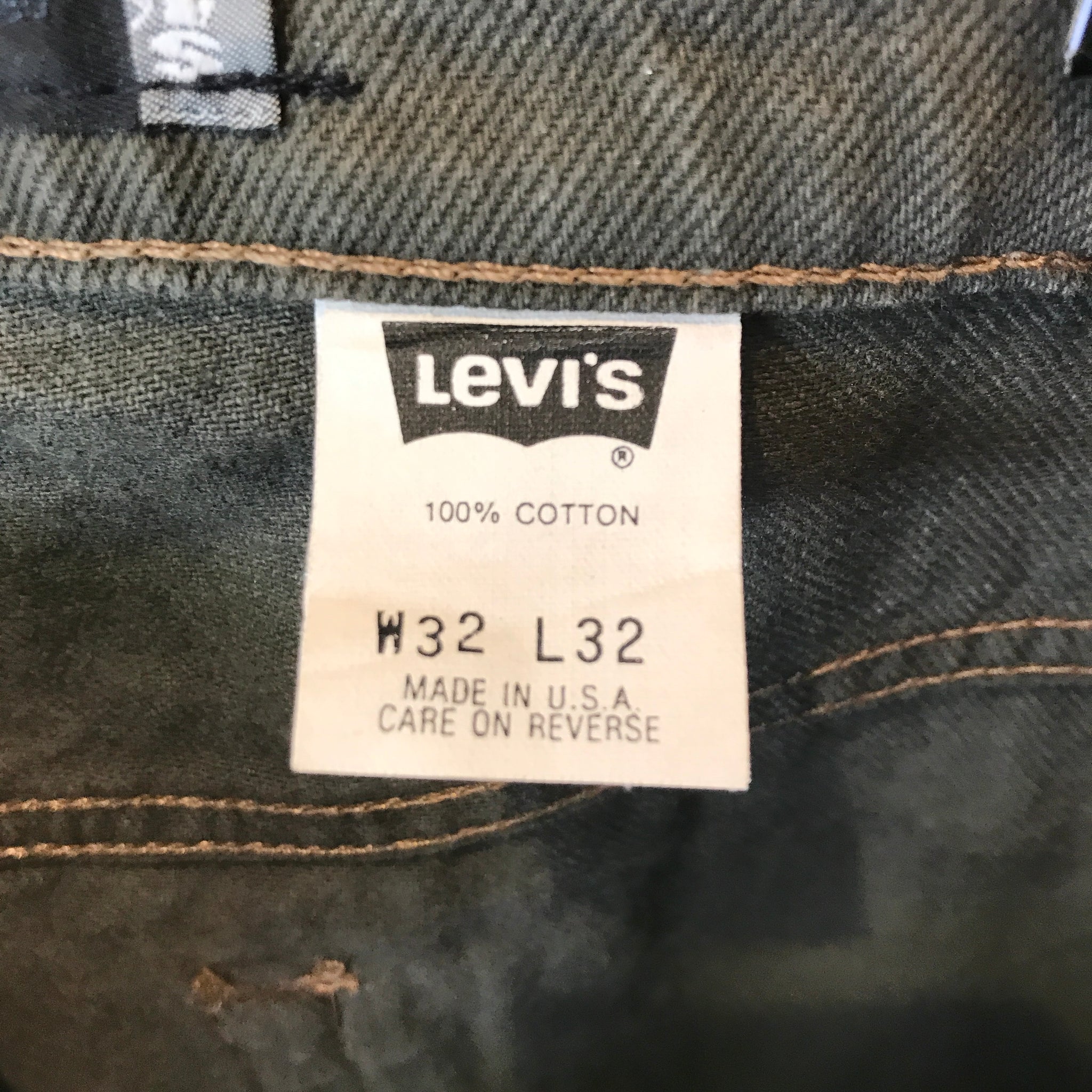 vintage Levis loose silverTab jeans made in USA 90s 1990s