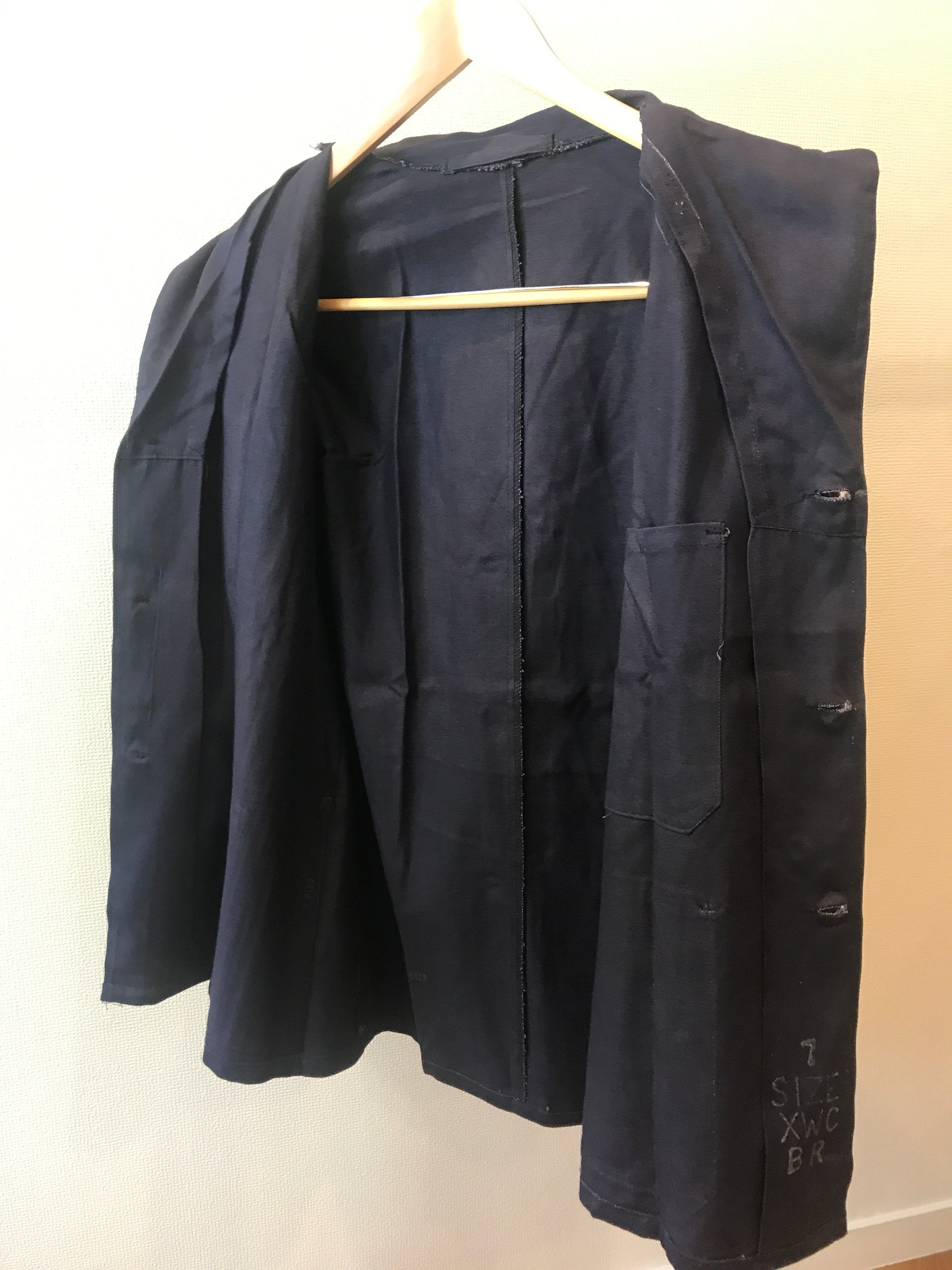 DEADSTOCK 70's British Railway Work Drivers Jacket B
