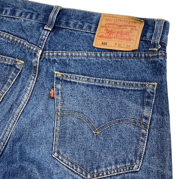 90's Vintage Levi's 501 Made in USA / 1